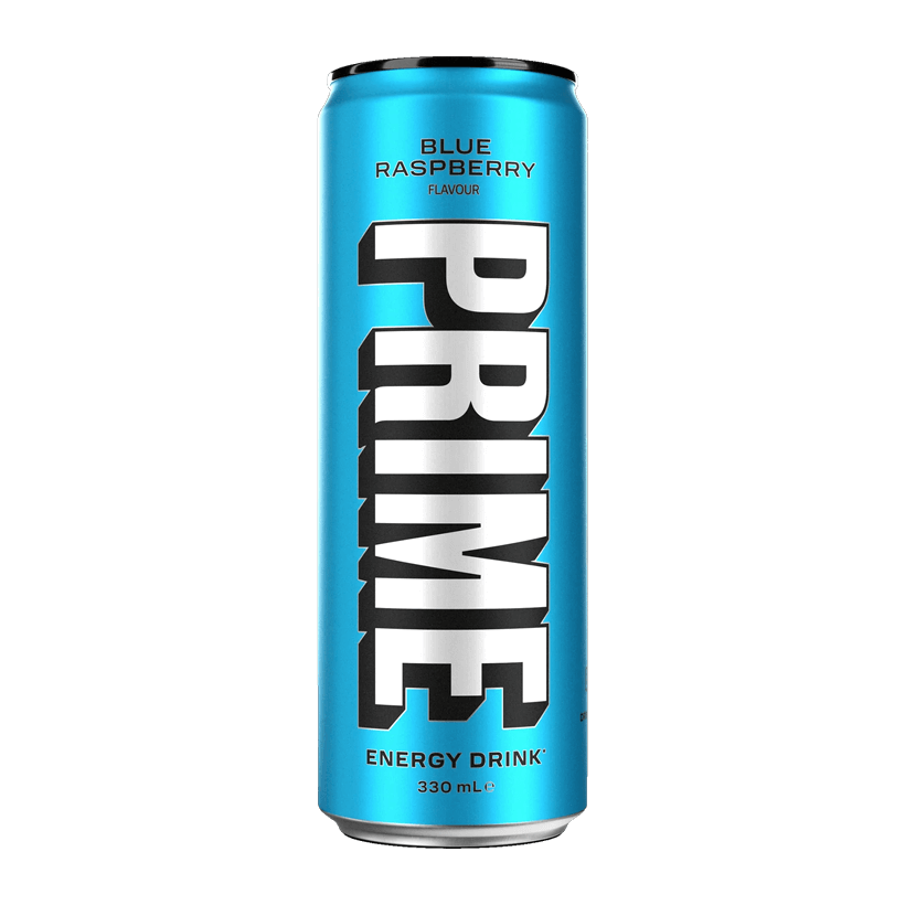 Напиток Энергетический Prime Blue Raspberry 330ml - Retromagaz