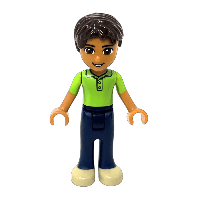 Фигурка Lego Boy Robert Dark Blue Trousers Friends frnd069 1 Б/У - Retromagaz