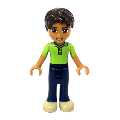 Фігурка Lego Boy Robert Dark Blue Trousers Friends frnd069 1 Б/У - Retromagaz