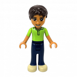 Фигурка Lego Boy Robert Dark Blue Trousers Friends frnd069 1 Б/У - Retromagaz