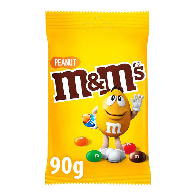 Драже M&M's з Арахісом 90g - Retromagaz