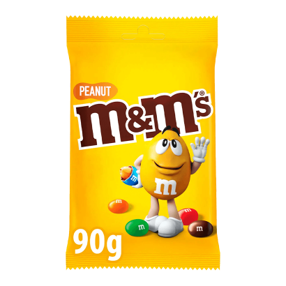 Драже M&M's з Арахісом 90g - Retromagaz