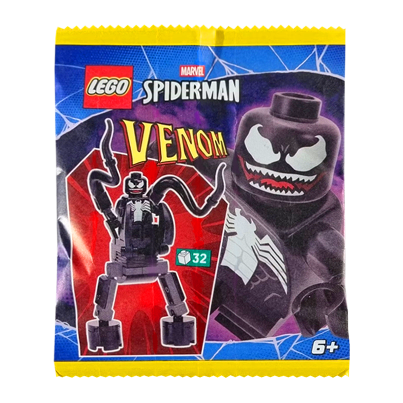 Конструктор Lego Фигурка Venom with Mech Paper Bag Super Heroes L0002282 Новый - Retromagaz