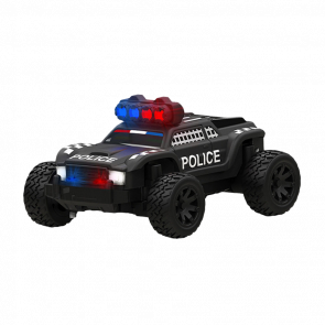 Машинка Радиоуправляемая TurboRacing C82 RC Off-Road Police Car 1:64 Black - Retromagaz