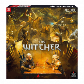 Пазлы Good Loot The Witcher Playing Gwent 1000 Элементов - Retromagaz