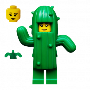 Фігурка Lego Cactus Girl Collectible Minifigures Series 18 col322 Б/У - Retromagaz