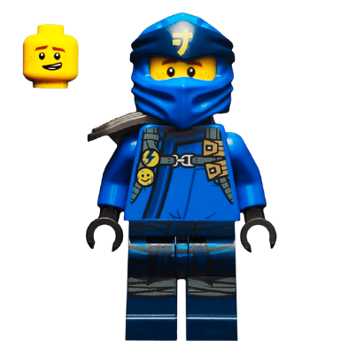 Фігурка Lego Ninja Jay Secrets of the Forbidden Spinjitzu Ninjago njo548 1 Б/У - Retromagaz