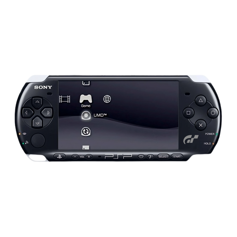 Консоль Sony PlayStation Portable Slim PSP-3ххх Gran Turismo Limited Edition Модифицированная 32GB Black Б/У - Retromagaz