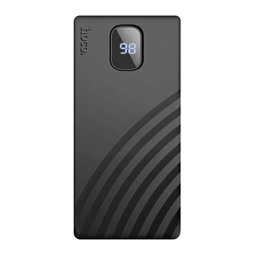Портативний Акумулятор Power Bank Hoco J129A Nature Black 20000 mAh - Retromagaz