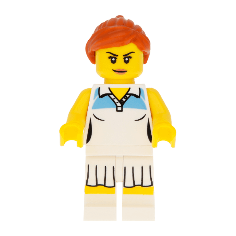 Фігурка Lego Series 3 Tennis Player Collectible Minifigures col046 Б/У - Retromagaz