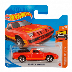 Машинка Базова Hot Wheels '82 Dodge Rampage Hot Trucks 1:64 GRY94 Red