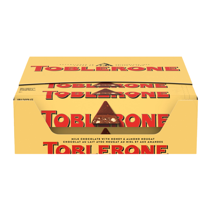 Набір Шоколад Молочний 20шт Toblerone Milk 100g - Retromagaz