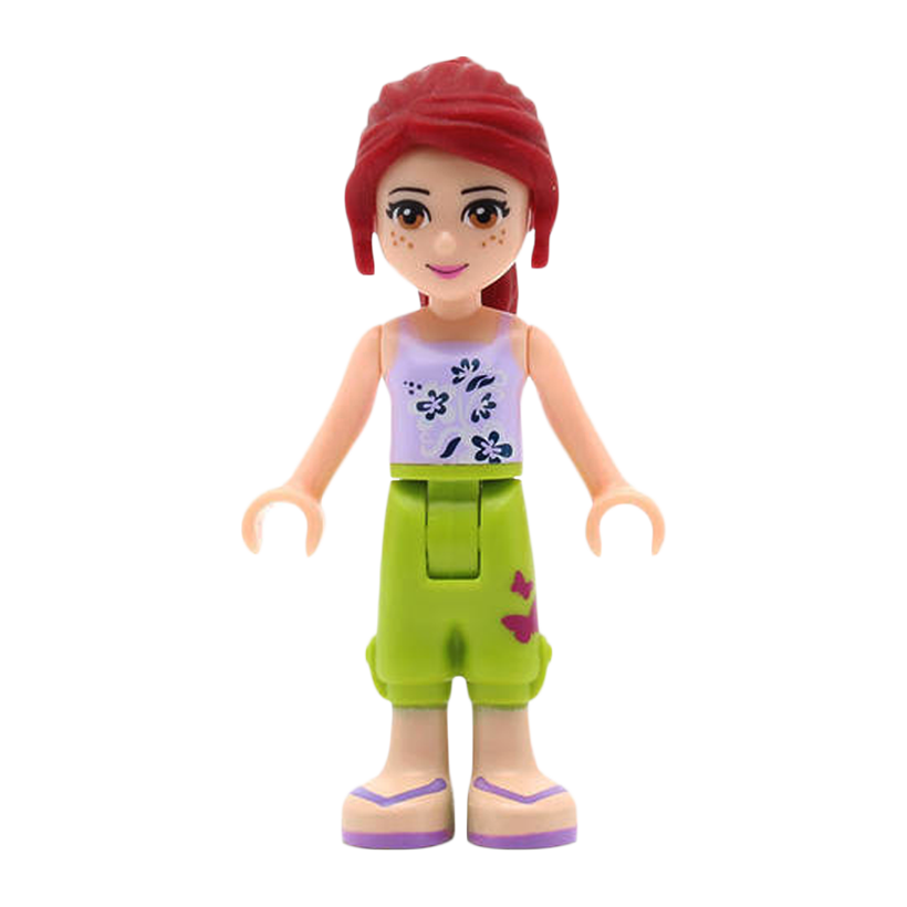 Фигурка Lego Girl Mia Lime Cropped Trousers Friends frnd059 1 Б/У - Retromagaz