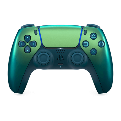 Геймпад Бездротовий Sony PlayStation 5 DualSense Chrome Teal Новий - Retromagaz