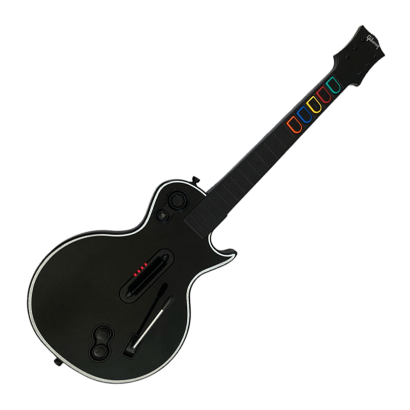 Гитара Беспроводной Sony PlayStation 3 Guitar Hero Gibson Black Б/У - Retromagaz