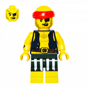 Фигурка Lego Series 16 Scallywag Pirate Collectible Minifigures col252 1 Б/У - Retromagaz