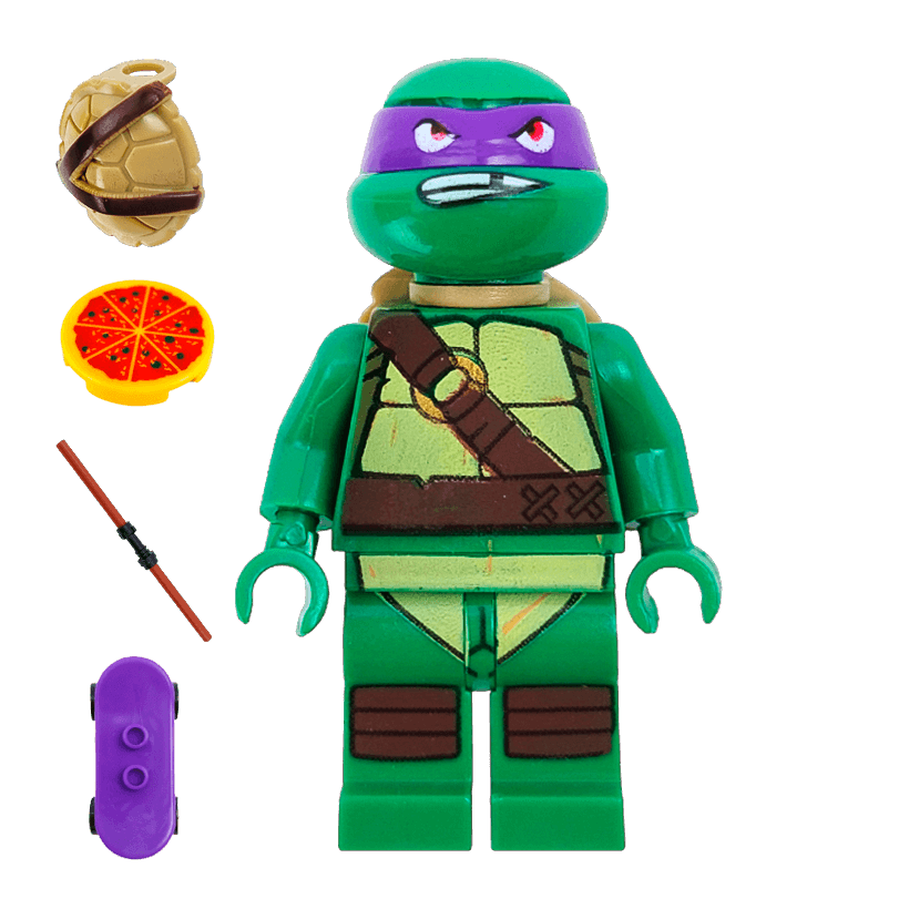 Фигурка RMC Teenage Mutant Ninja Turtles Donatello Cartoons tnmtr001 Новый - Retromagaz
