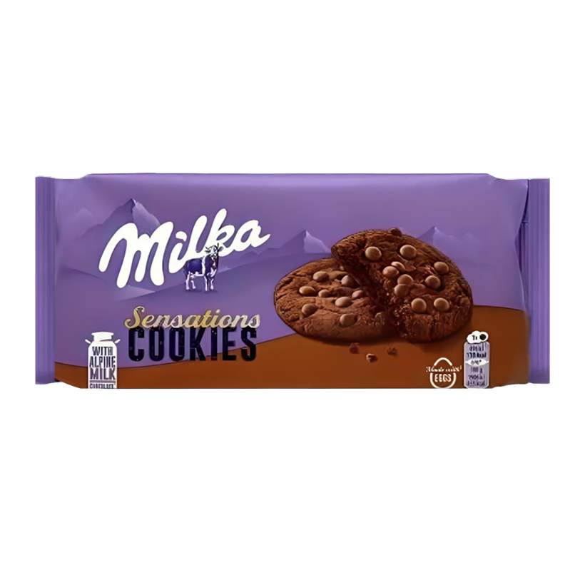 Печенье Milka Sensations Cookies Choco 156g - Retromagaz