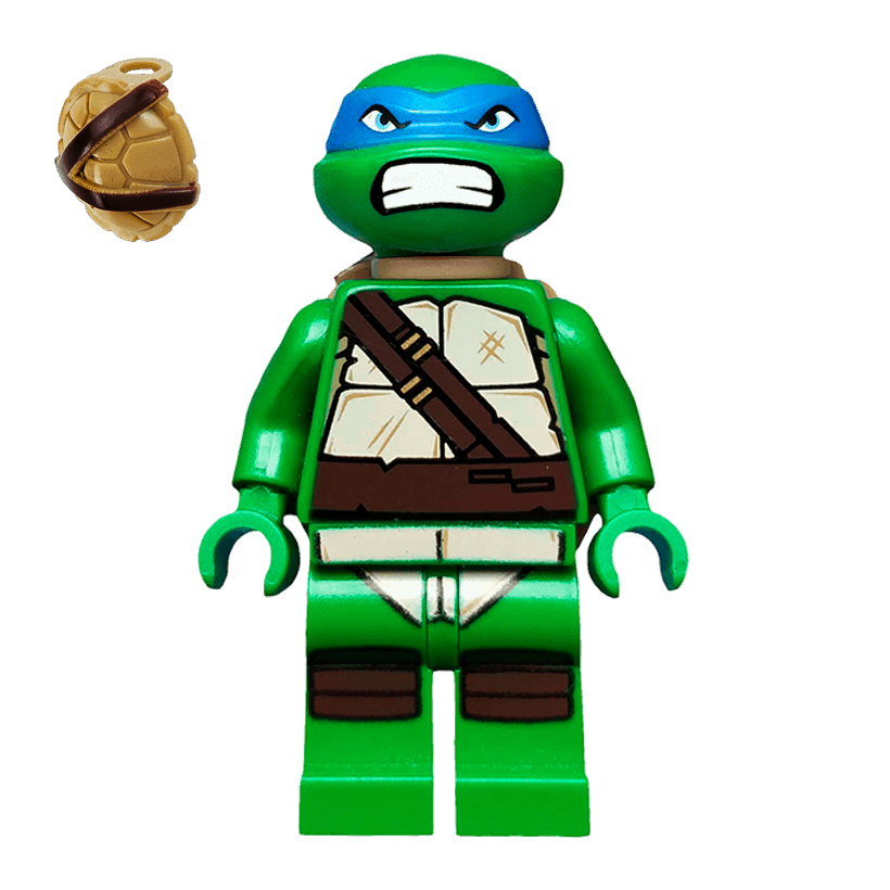 Фигурка Lego Teenage Mutant Ninja Turtles Leonardo Cartoons tnt002 Б/У - Retromagaz