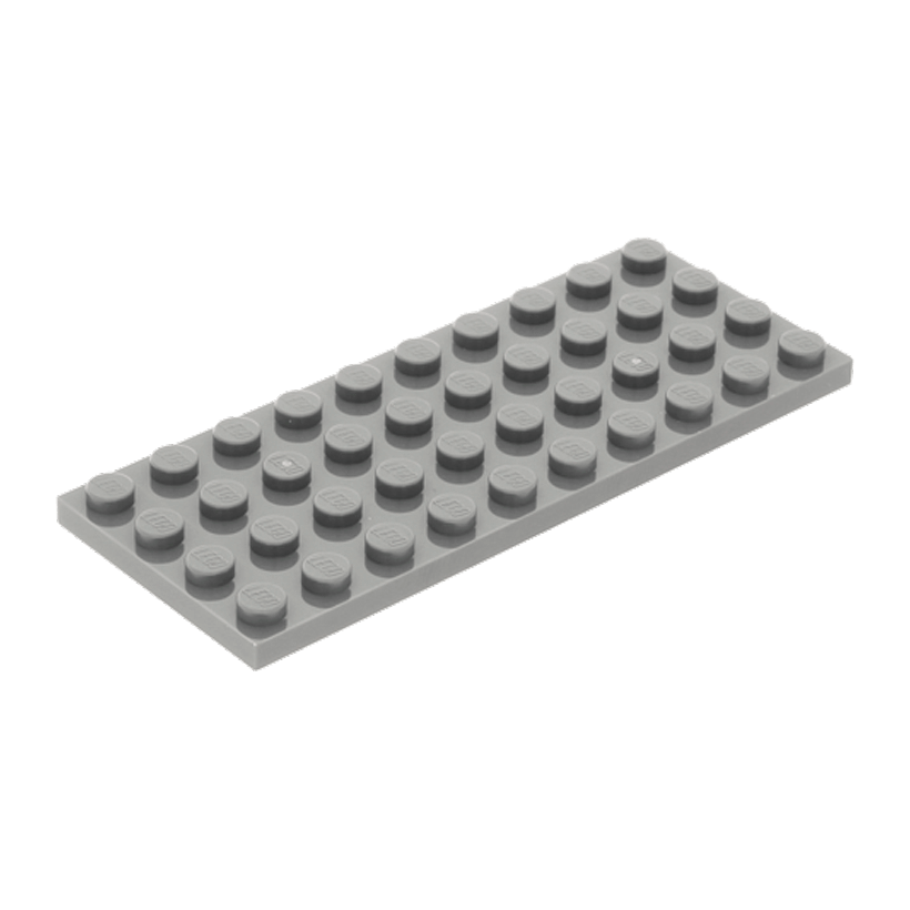 Пластина 10шт Lego Звичайна 4 x 10 3030 4211122 Dark Bluish Grey Б/У - Retromagaz