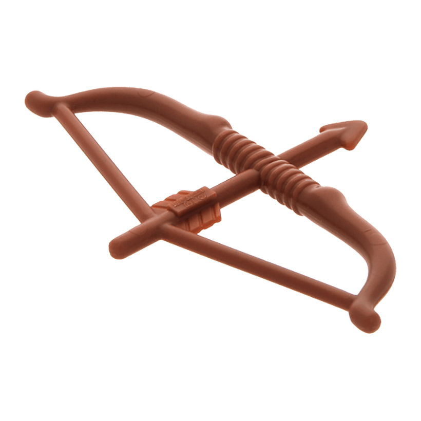 Оружие Lego Метательное Long Bow with Arrow 93231 4610041 Reddish Brown Б/У - Retromagaz
