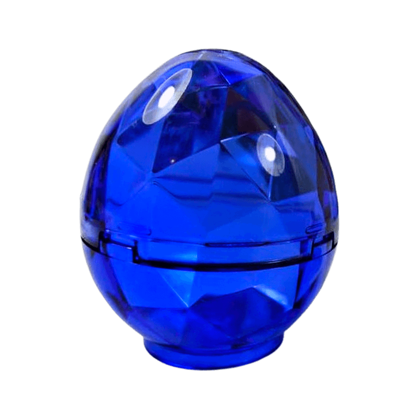 Емкость Lego Container Faceted Dragon Egg 4 x 4 x 3.3 24130c01 Trans-Purple Б/У - Retromagaz