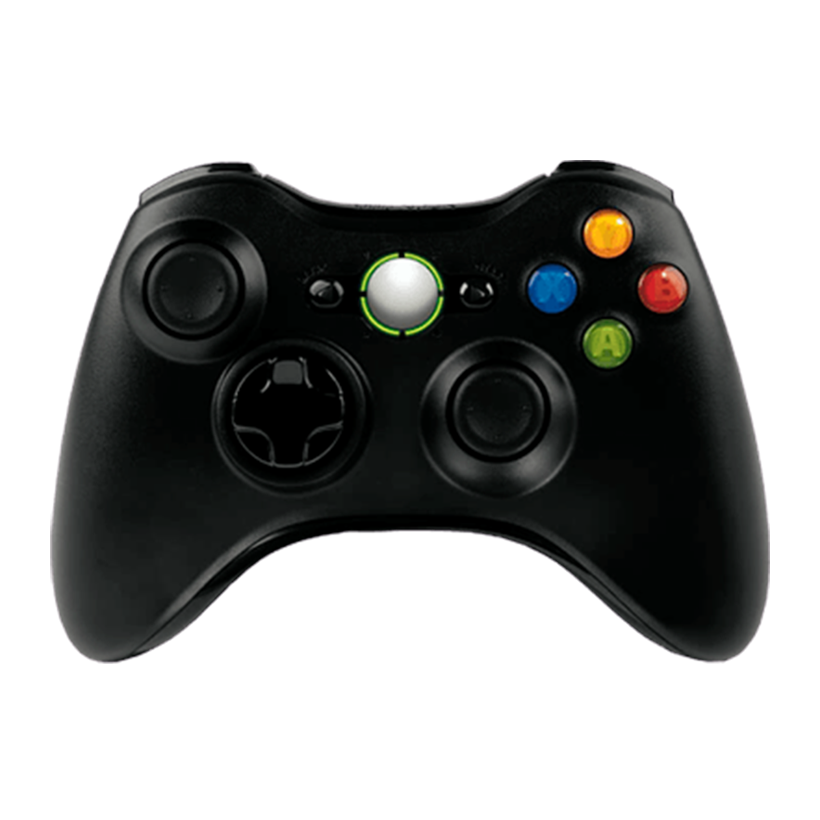 Геймпад Бездротовий RMC Xbox 360 Black Б/У - Retromagaz