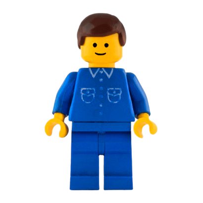 Фигурка Lego 973p26 Shirt with 6 Buttons City People but022 Б/У - Retromagaz