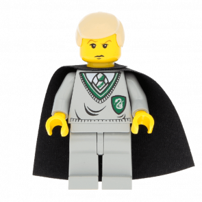 Фігурка Lego Draco Malfoy Slytherin Torso Films Harry Potter hp040 Б/У - Retromagaz