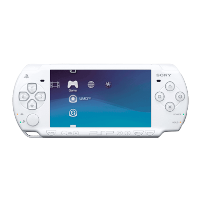 Консоль Sony PlayStation Portable Slim PSP-2ххх White Б/У Нормальный - Retromagaz