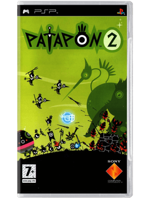 Игра Sony PlayStation Portable Patapon 2 Английская Версия + Коробка Б/У Хороший