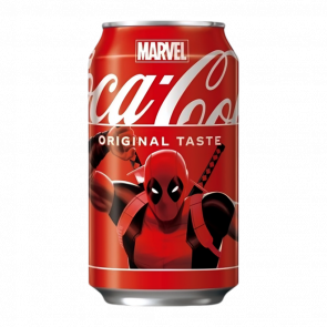 Напиток Coca-Cola Classic Marvel Limited Edition Deadpool 330ml