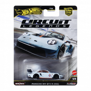 Машинка Premium Hot Wheels Porsche 911 GT3 R (992) Car Culture 1:64 JBK65 Blue