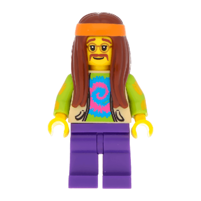 Фигурка Lego Collectible Minifigures Series 6 Hippie col107 1 Б/У Отличное - Retromagaz
