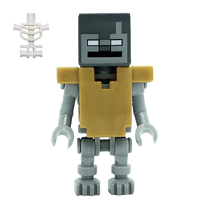 Фигурка Lego Minecraft Stray Pearl Gold Armor Games min141 Б/У - Retromagaz