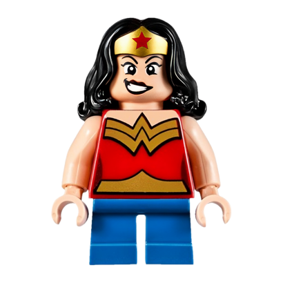 Фігурка Lego DC Wonder Woman Gold Tiara Short Legs Super Heroes sh0358 Б/У - Retromagaz