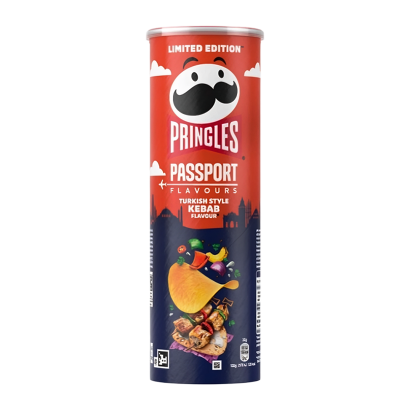 Чипсы Pringles Passport Flavours Turkish Style Kebab 165g - Retromagaz