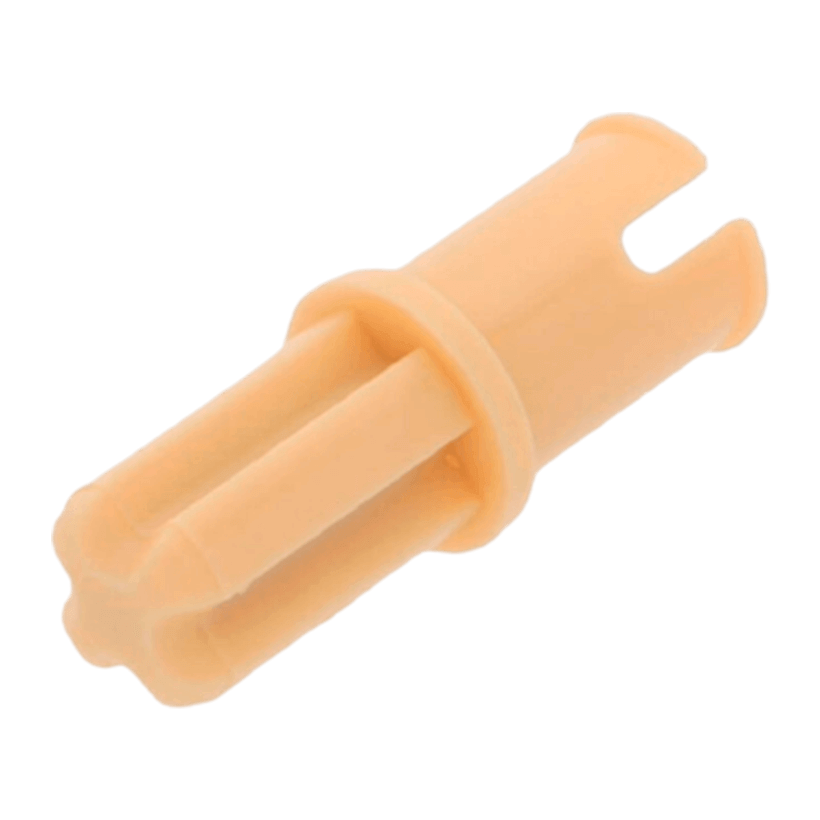 Technic 50шт Lego Пин without Friction Ridges Lengthwise 1L 3749 4186017 4666579 65625 Tan Б/У - Retromagaz