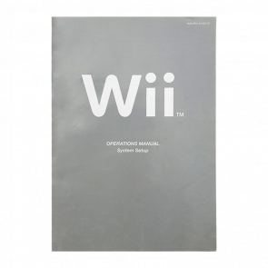 Інструкція Nintendo Wii System Setup English Grey Б/У