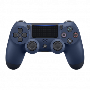 Геймпад Бездротовий Sony PlayStation 4 DualShock 4 Version 2 Midnight Blue Б/У Нормальний - Retromagaz