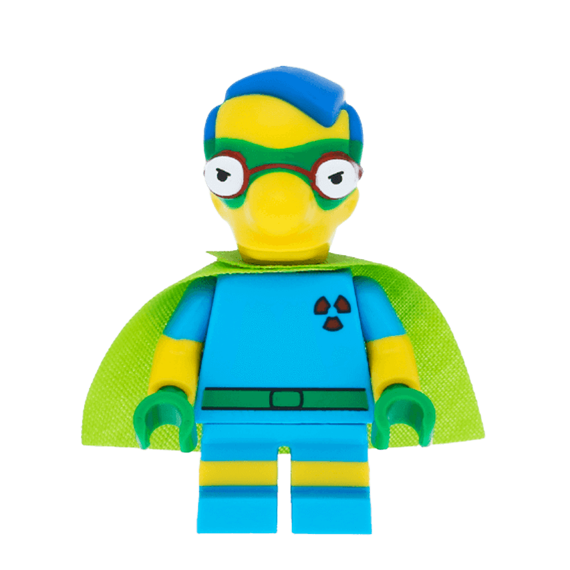 Фигурка Lego The Simpsons Milhouse as Fallout Boy Cartoons sim032 Б/У - Retromagaz