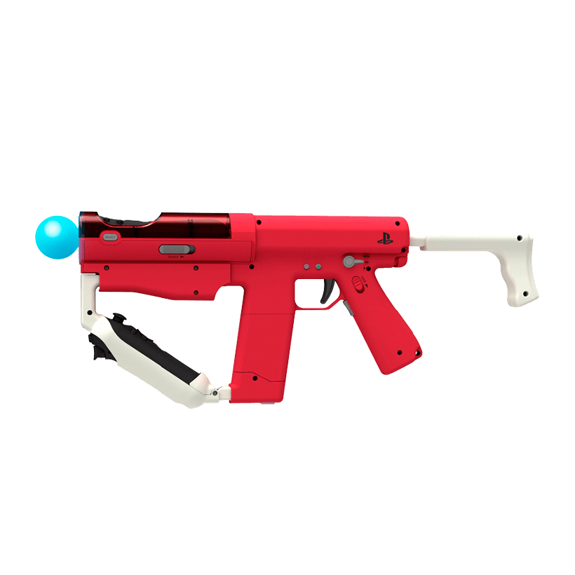 Автомат Беспроводной Sony PlayStation 3 Sharp Shooter Gun Red Б/У - Retromagaz