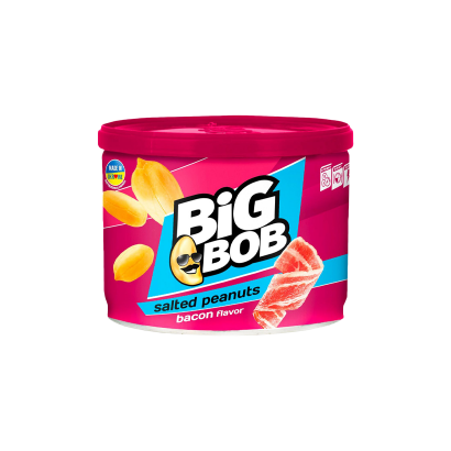 Арахіс Смажений Big Bob Bacon 120g - Retromagaz