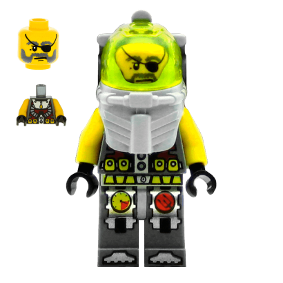 Фігурка Lego Atlantis Ace Speedman Adventure atl024 1 Б/У - Retromagaz