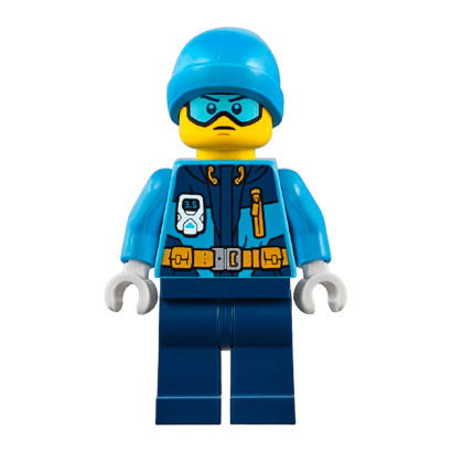 Фигурка Lego 973pb3142 Explorer Ski Beanie Hat City Arctic cty0903 Б/У - Retromagaz