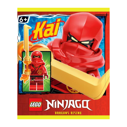 Конструктор Lego Фігурка Dragons Rising Season 1 Kai Ninjago 892308 njo0811 Новий - Retromagaz