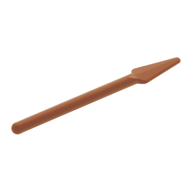 Оружие 2шт Lego Копье Pike Round End 4497 Reddish Brown Б/У - Retromagaz