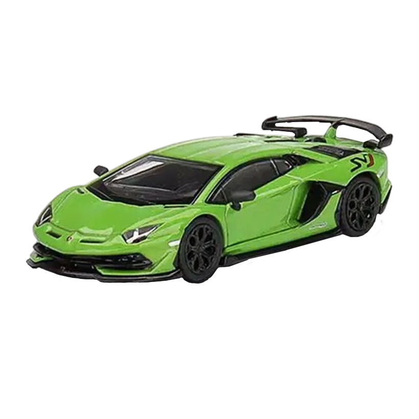 Машинка Premium MINI GT Lamborghini Aventador SVJ 1:64 Green - Retromagaz