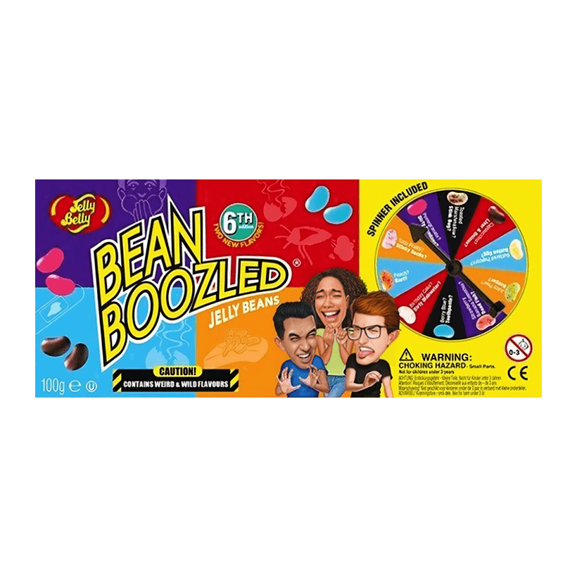 Цукерки The Jelly Bean Factory Рулетка Bean Boozled 6th Edition 100g - Retromagaz
