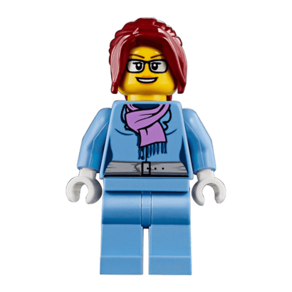 Фигурка Lego People 973pb0962 Winter Vacationer Female City twn317 1 Б/У - Retromagaz